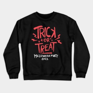 TRICK OR TREAT SIMPLE FOR GIRL Crewneck Sweatshirt